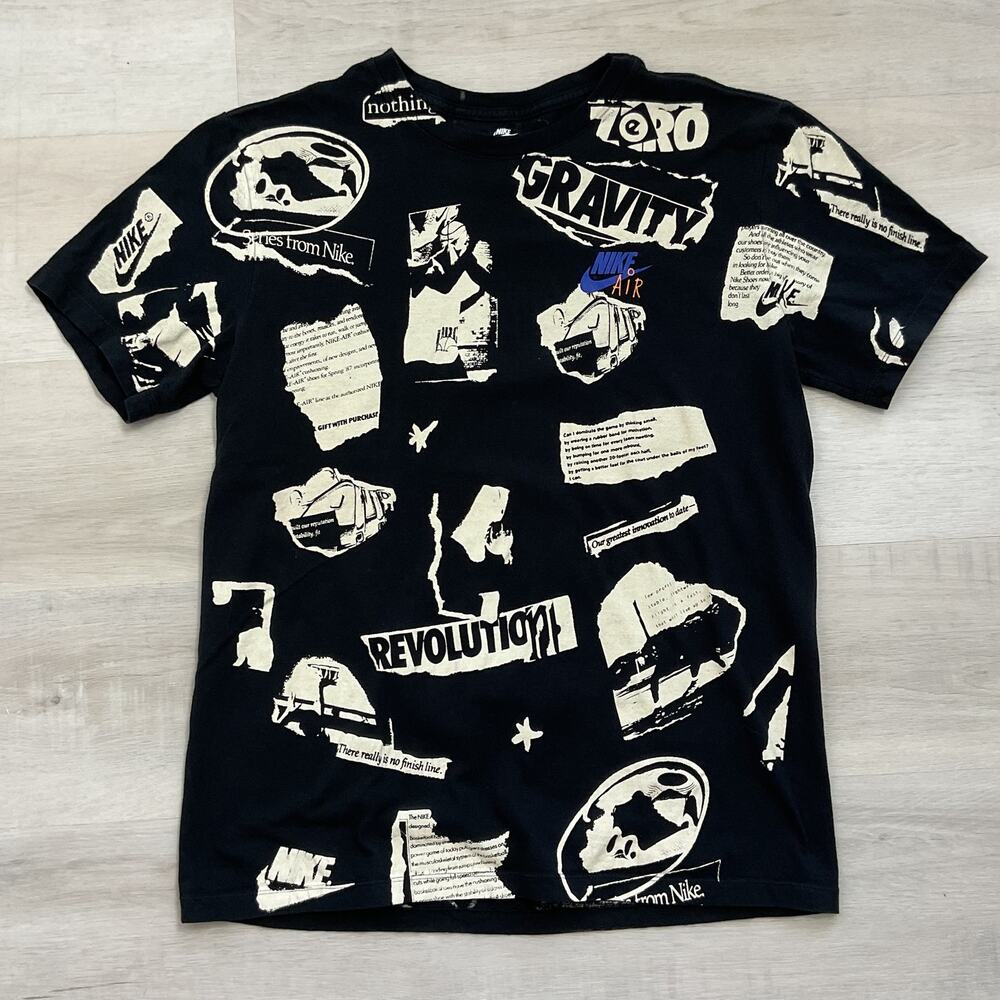 Nike Air Legacy All Over Print Black Mens Medium